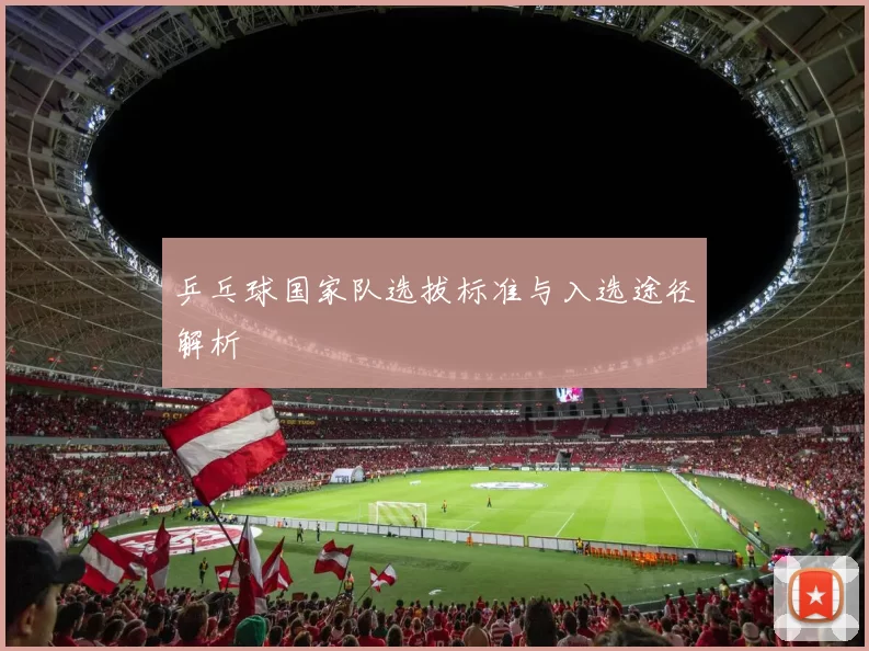 乒乓球国家队选拔标准与入选途径解析