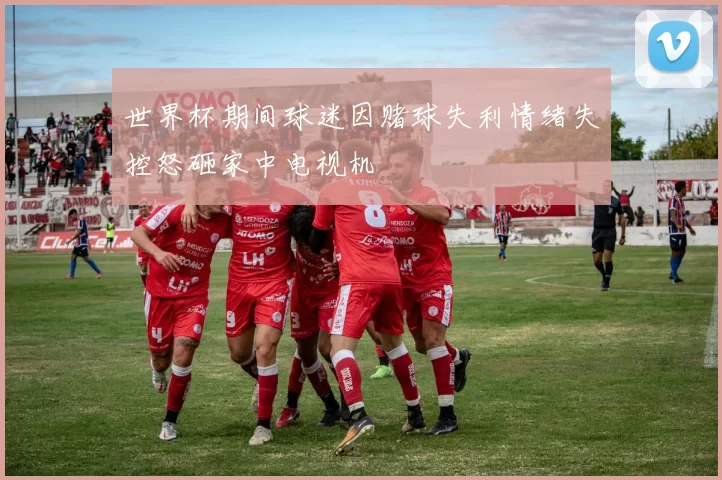 世界杯期间球迷因赌球失利情绪失控怒砸家中电视机