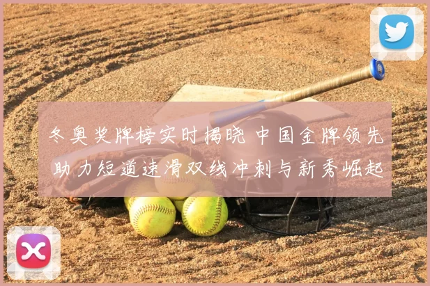 冬奥奖牌榜实时揭晓 中国金牌领先 助力短道速滑双线冲刺与新秀崛起